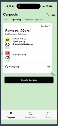 Lets Carpool screenshot