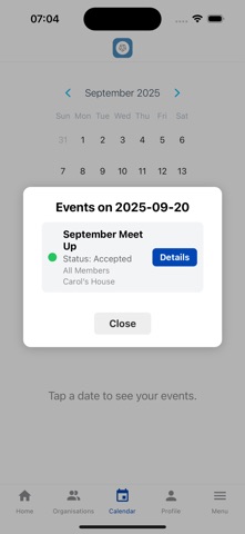 The Society App Screenshot 8 of 8