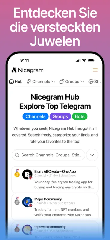 Nicegram: KI für Telegram screenshot 7 of 8