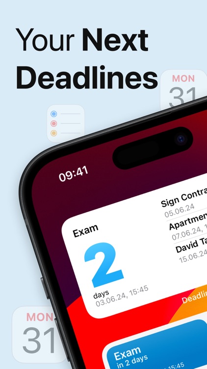 Countdown Widget - Deadlines
