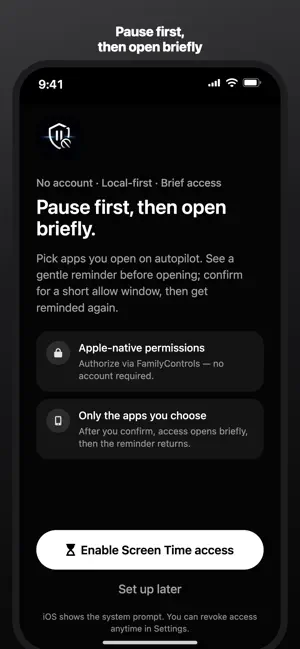 FrictionBlock: App Blocker screenshot 3
