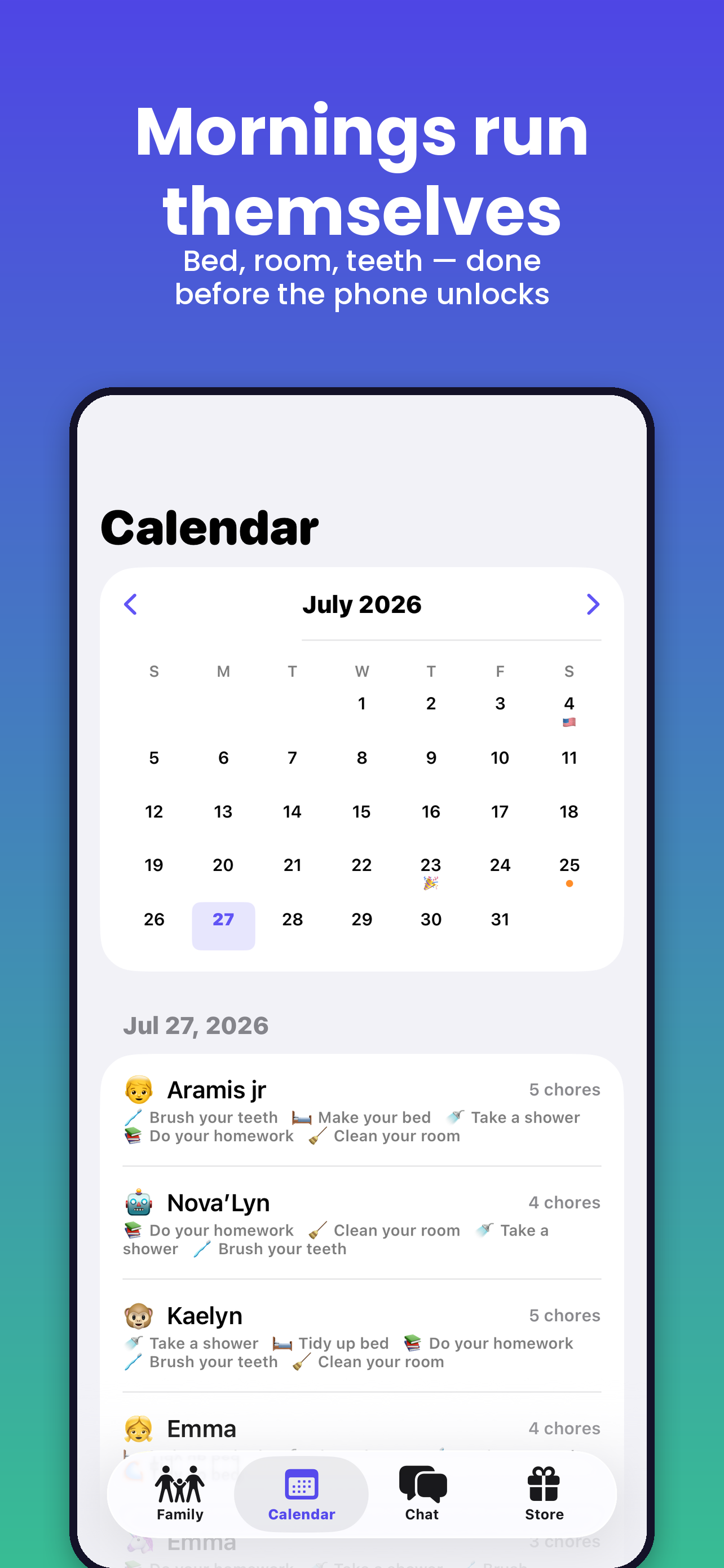 ChoreLocks screenshot 5
