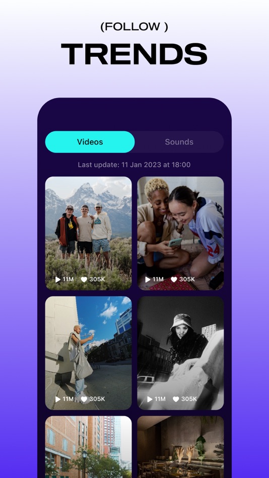 #5. TShare: Repost video & sound (iOS) 由: Svetlana Kot
