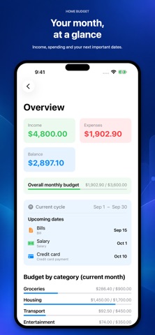Home Budget: Tracker のスクリーンショット