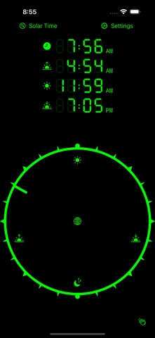 Digital Sun Dial Screenshot 1 of 4