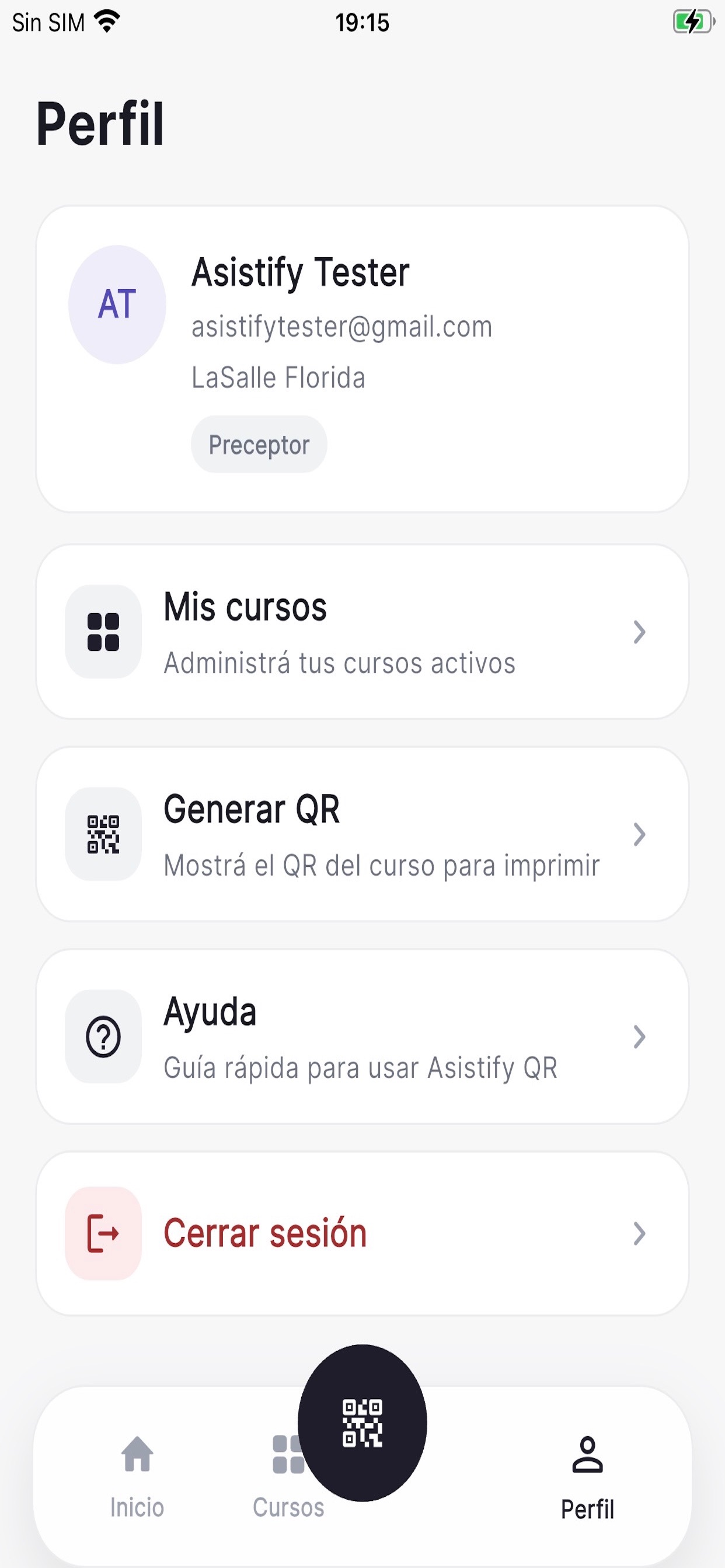 Screenshot 2 of Asistify QR