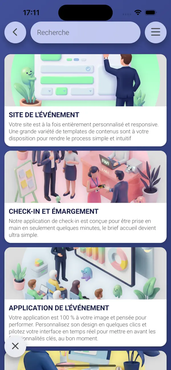 Screenshot #3 pour INTERACT | IWI Events
