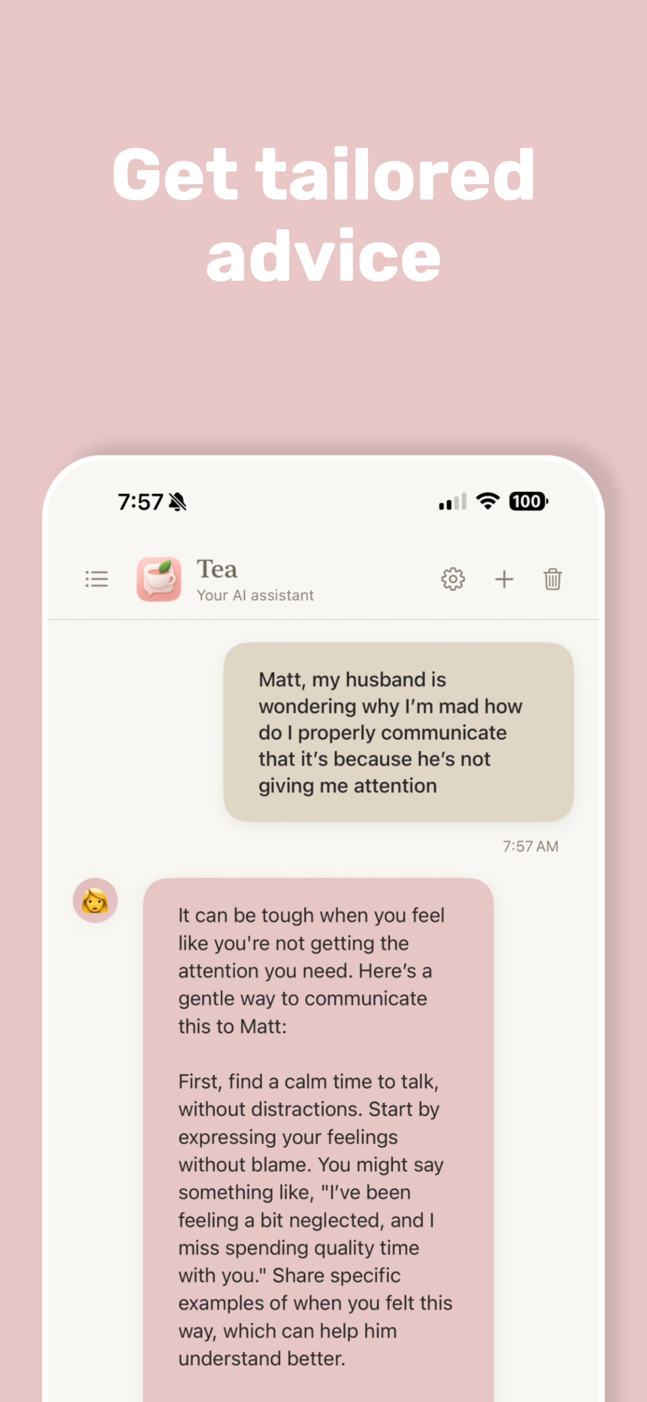 Tea - Ai Chatbot