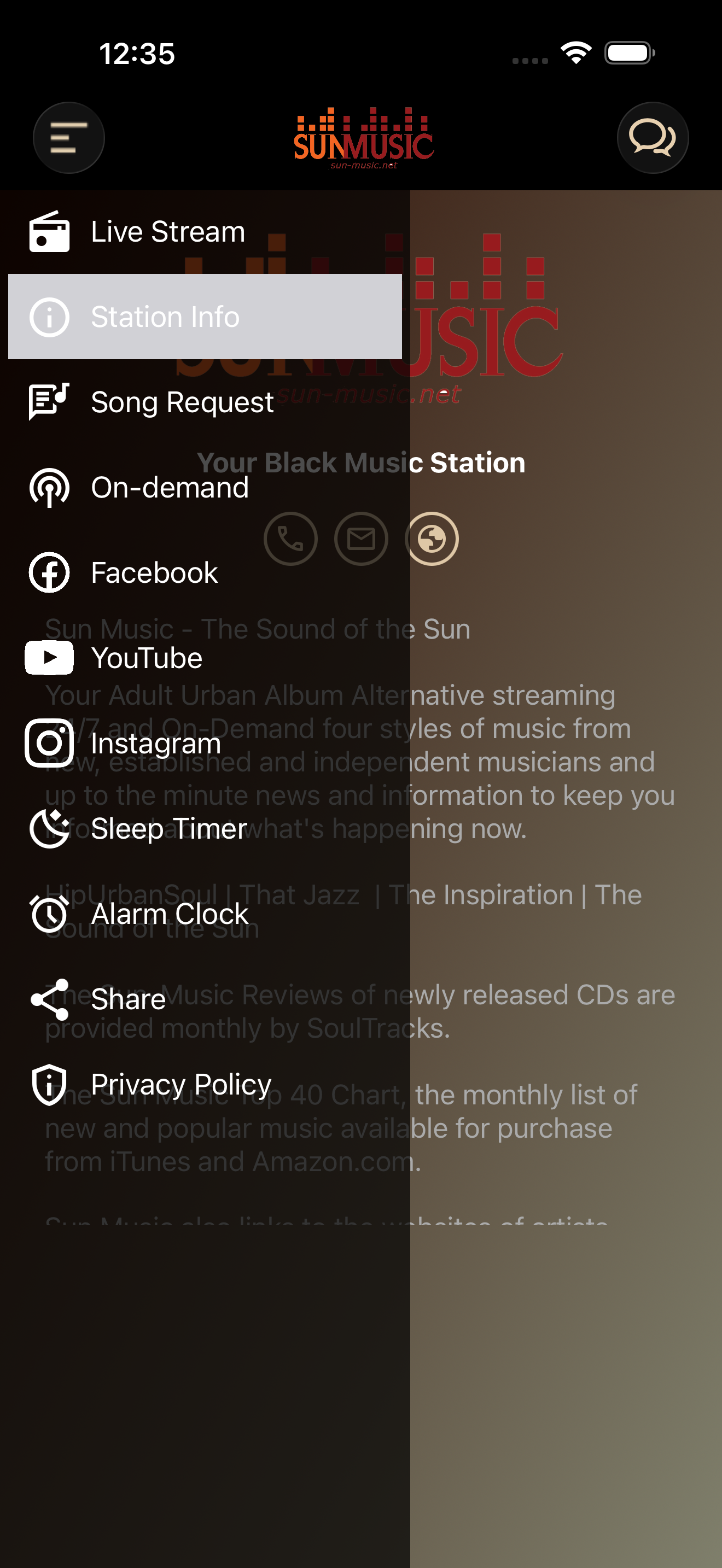 Sun-Music.net screenshot 7