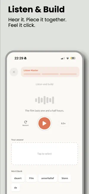 Tewdy Vox: Learn Luxembourgish screenshot 3