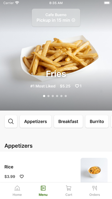 Cafe Bueno To Go iPhone screenshot 2 - Food & Drink app