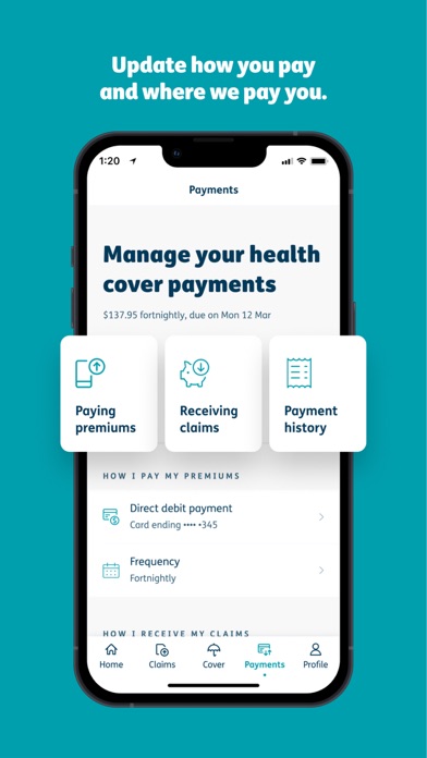 HBF Health Screenshot