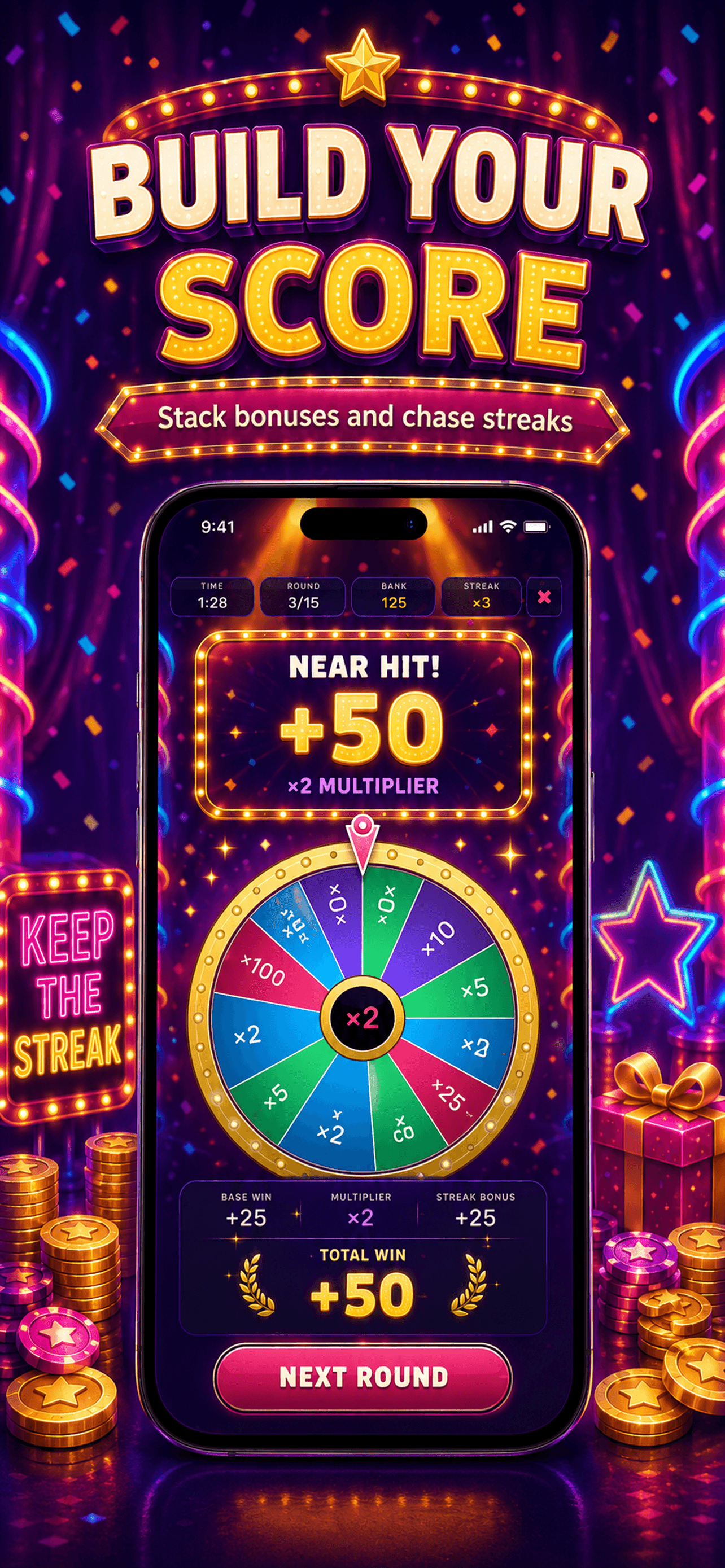 Showtime Spin - Play and Win screenshot 6