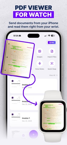 WristNotes: Watch PDF Reader Screenshot 1 of 8