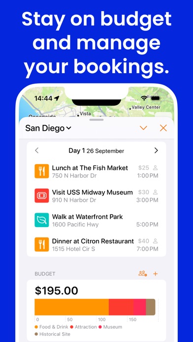 Passport: Trip Planner Screenshot