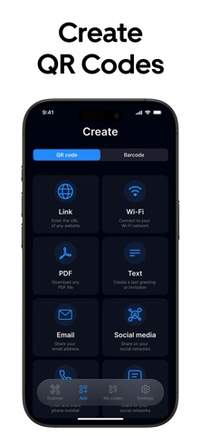 QR 码 - 扫描器, 生成器 screenshot