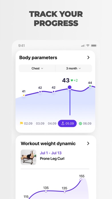 Fitness: Workout for Gym|Home Screenshot