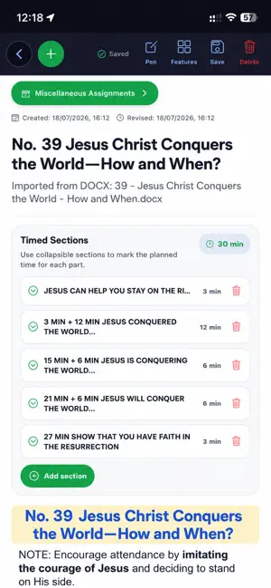 TalkNotes for Ministry screenshot 4