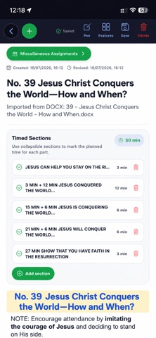 TalkNotes for Ministry Screenshot 4 of 6