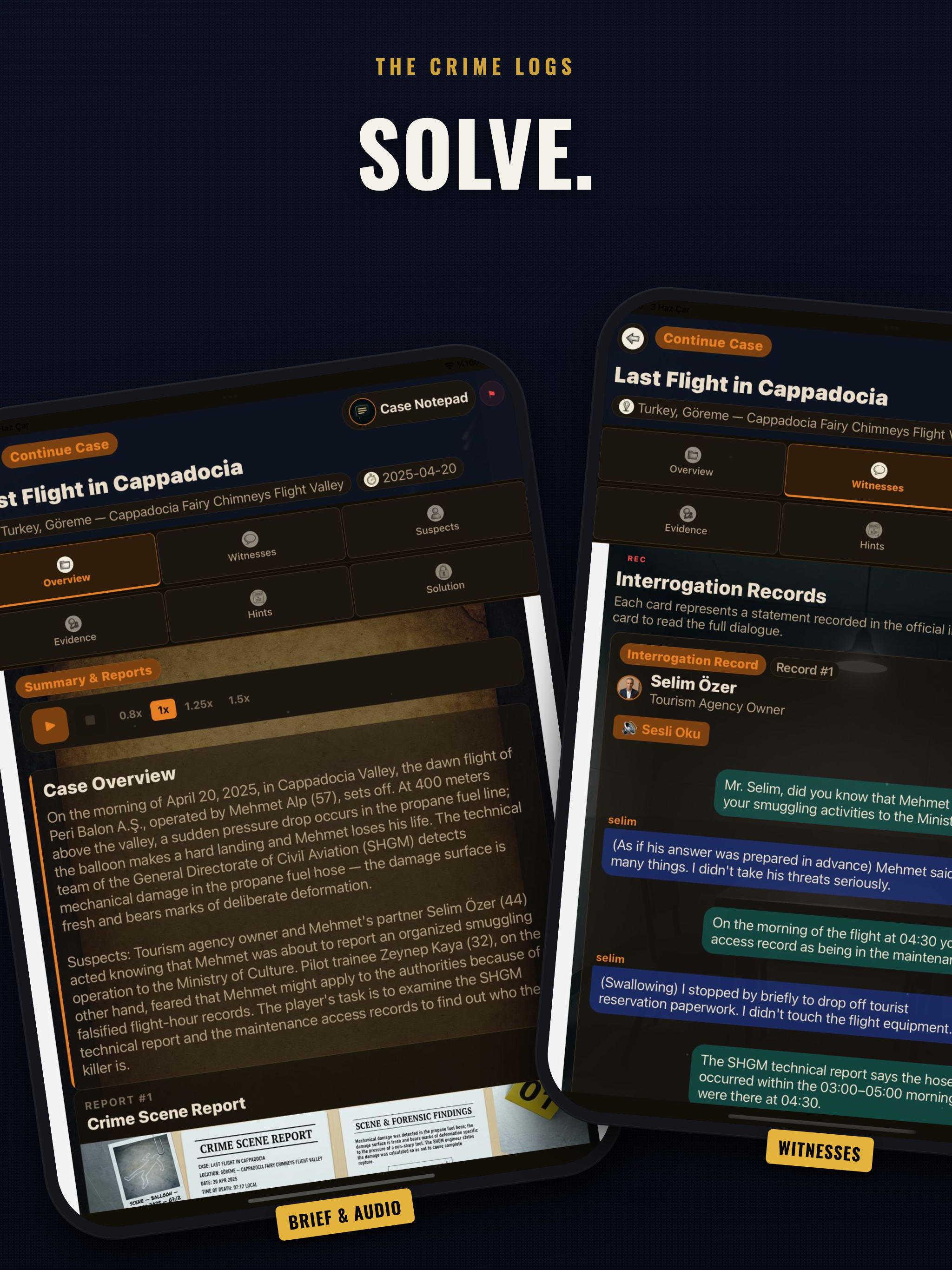 The Crime Logs