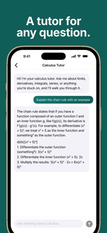 Calculus Solver: Step by Step Screenshot 6 of 6