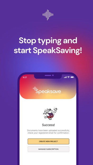SpeakSave Screenshot 4 of 4