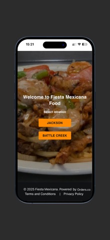 Fiesta Mexicana Food iPhone screenshot