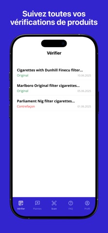Product Authentication screenshot