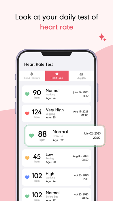 Heart Rate Monitor & Tracker Screenshot