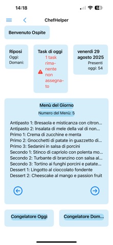Chefhelper screenshot