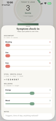 FODMAP Diet Tracker Screenshot 3 of 5