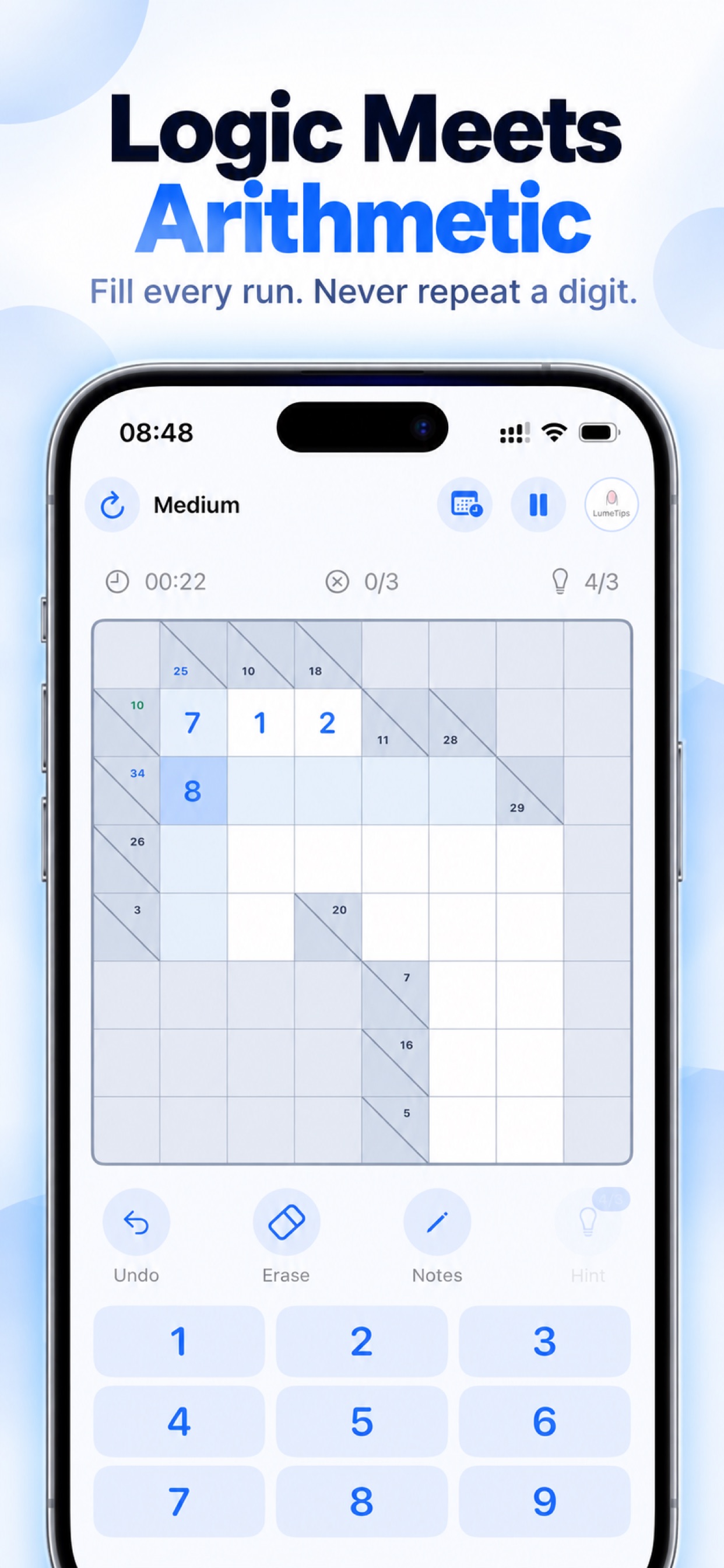 Screenshot 1 of Kakuro | Cross Sum Puzzle