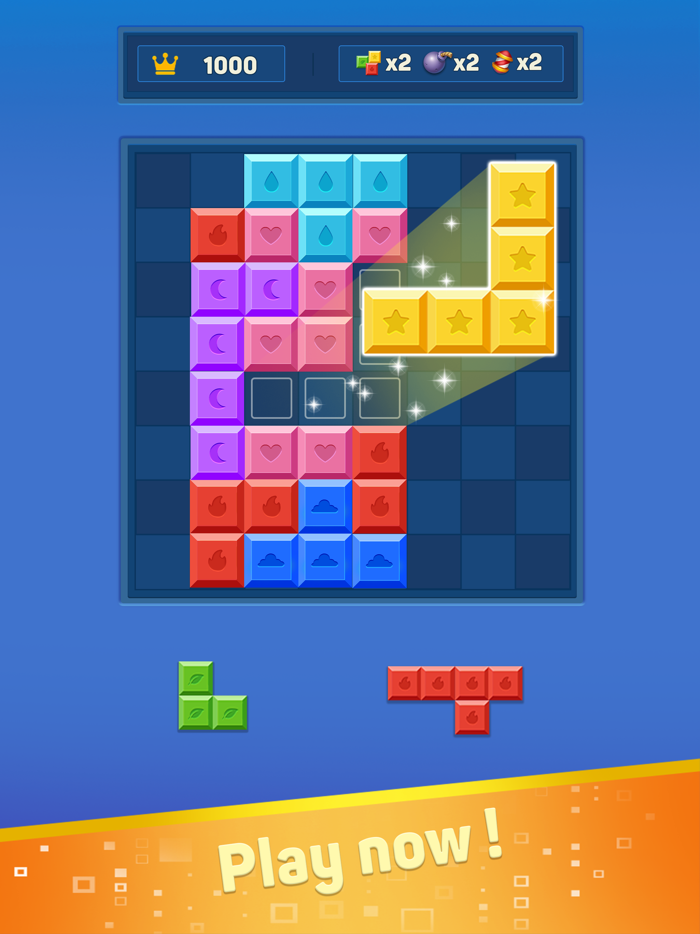 Block Puzzle Block Smash Rush