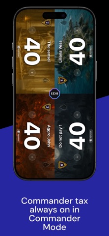 MTG-OS: Commander Life Counter screenshot