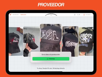 CBOS: Diseño de gorras iPad screenshot 2