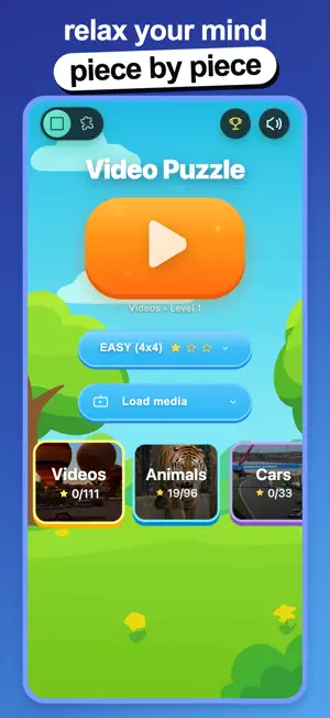 Video Puzzle HD screenshot 1