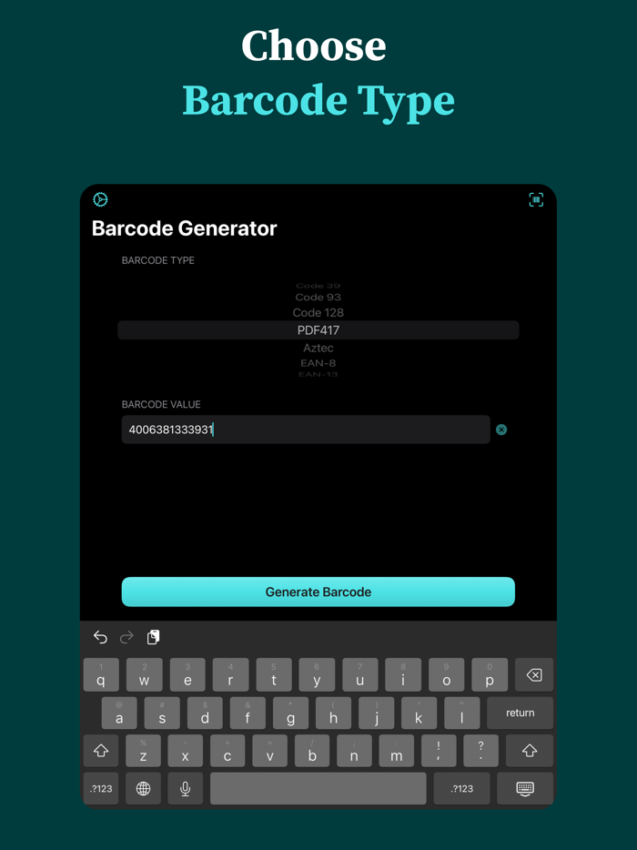 Barcode Generator BarcodeCraft