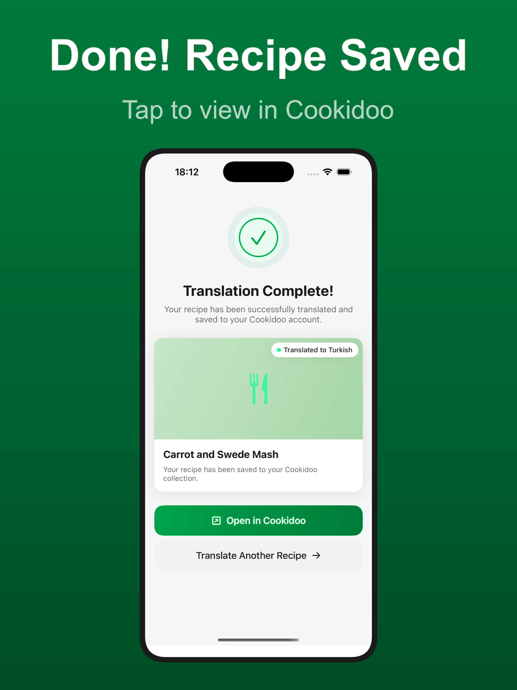 Cookidoo Recipe Translator screenshot 9