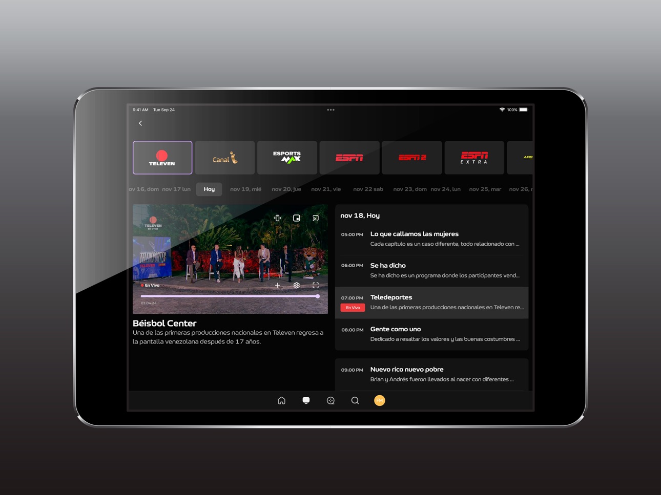 iPad screenshot