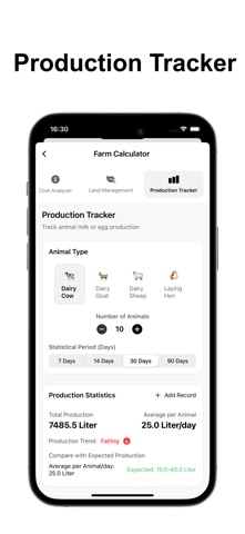 Livestock Manager-Farm Records iPhone screenshot