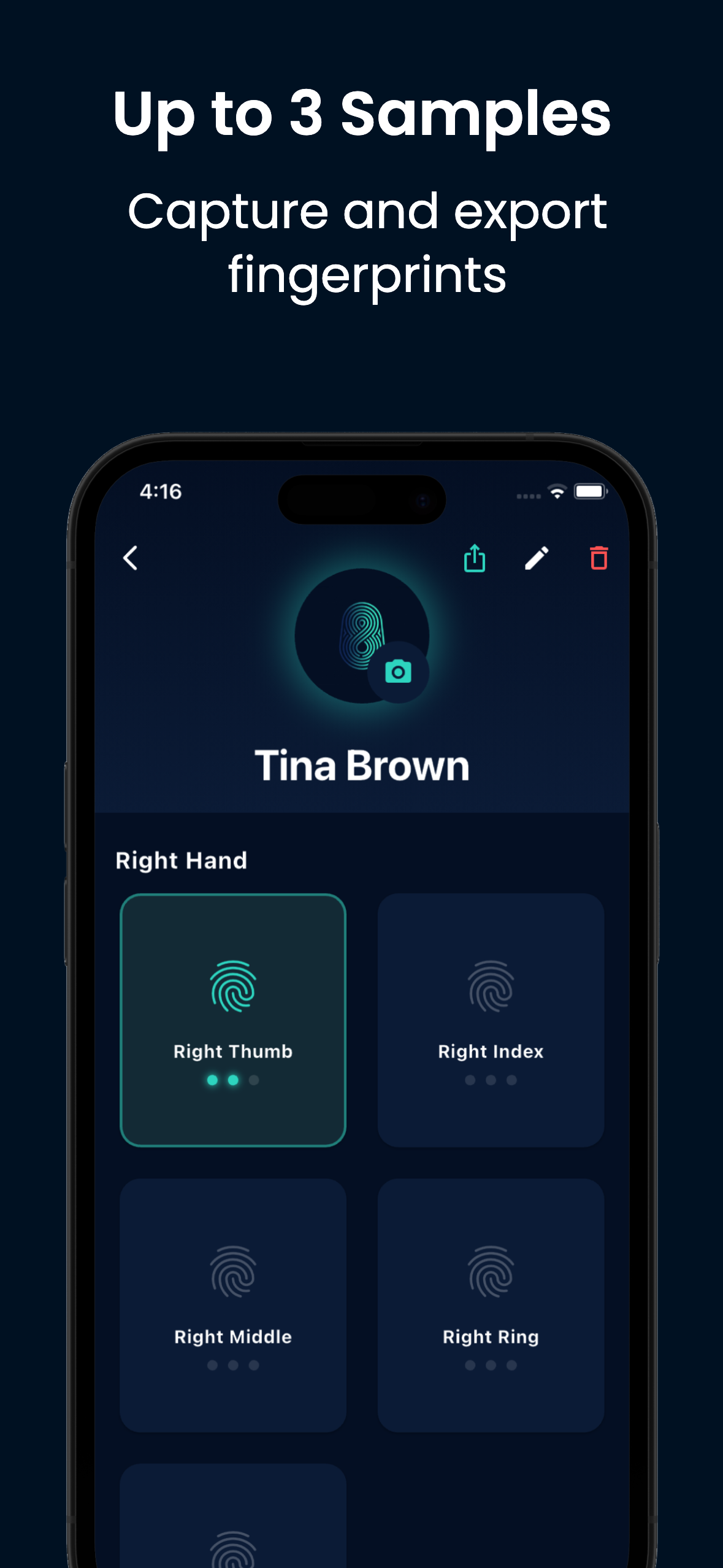 ThumbMark - Fingerprint Scan