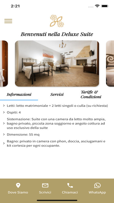 Lì Tarìci B&B Screenshot 4 - AppWisp.com Lì Tarìci B&B Screenshot 4 - AppWisp.com