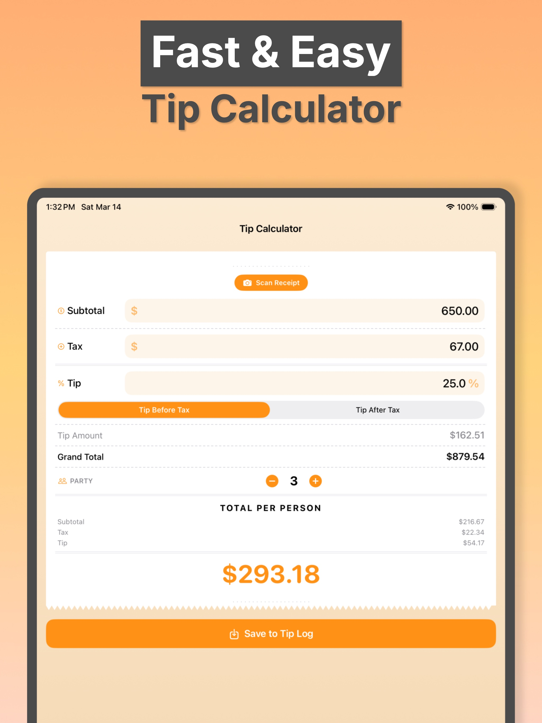 Tip Calculator - Tip Check screenshot 10