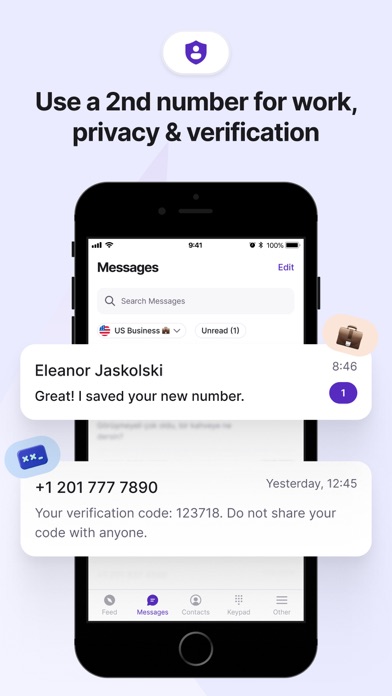 Telicall: 2nd Number & Calls screenshot 5