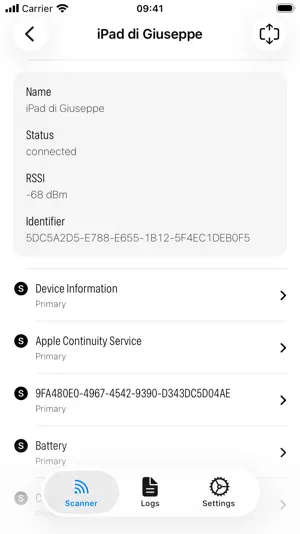 BlueSpy screenshot 3