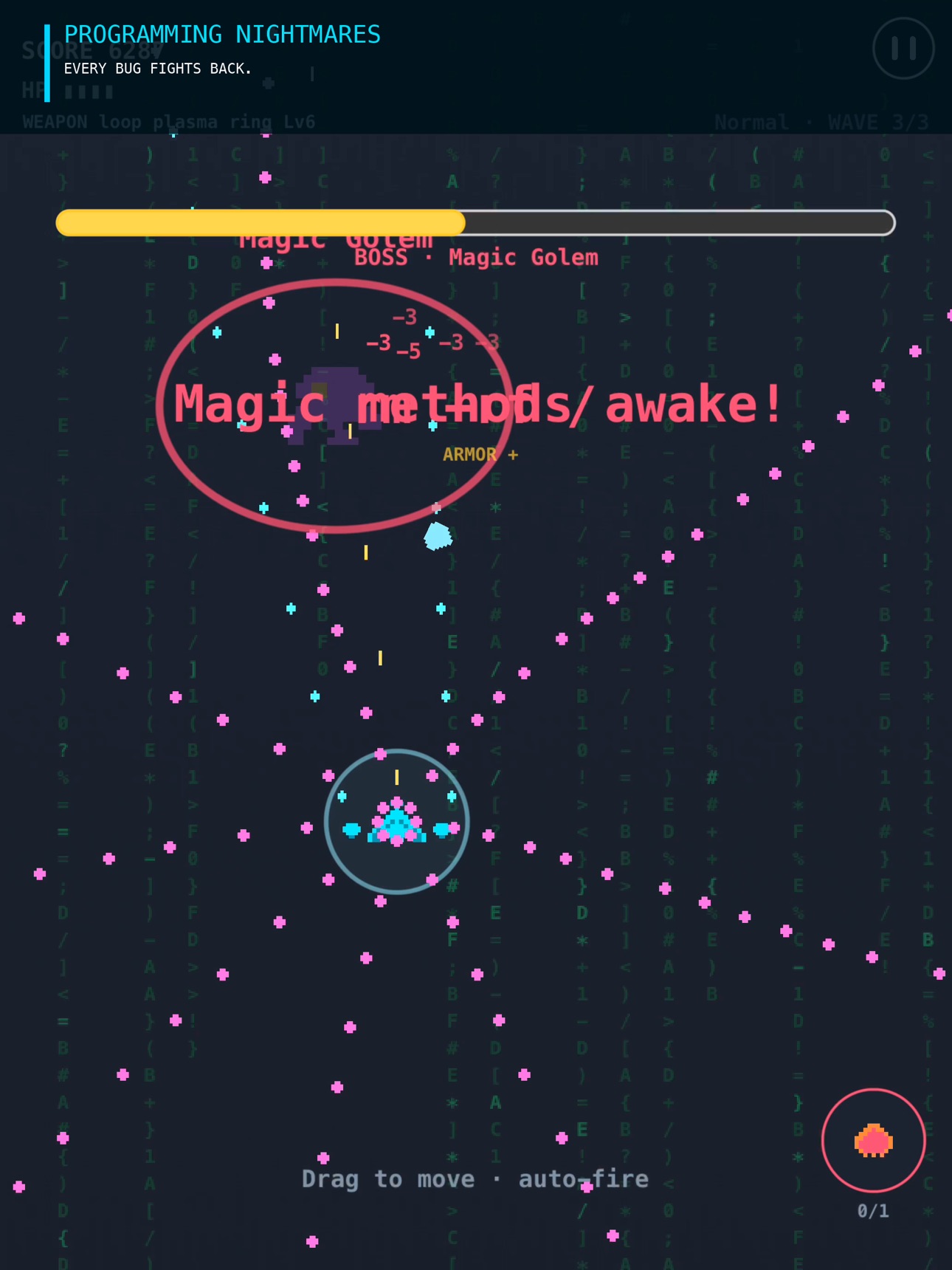 Screenshot 11 of Bug Strike:Pixel Bullet Hell