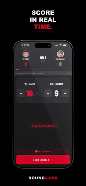 RoundCard - Boxing Scorecard screenshot 1