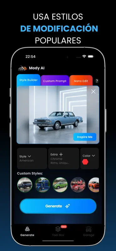 Mody : AI Car Modifications screenshot 3 of 7