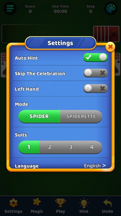 Spider * Solitaire Lite screenshot-5