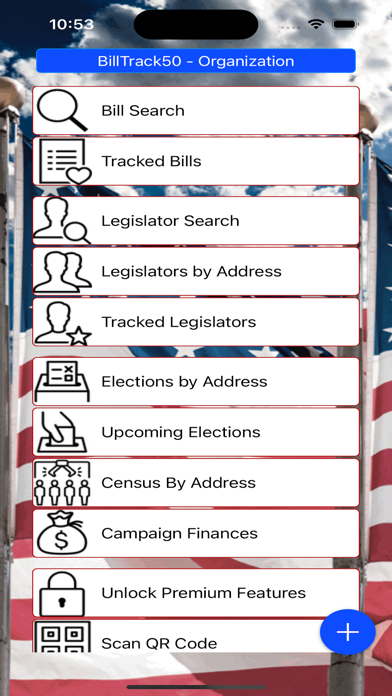 BillTrack50 Screenshot
